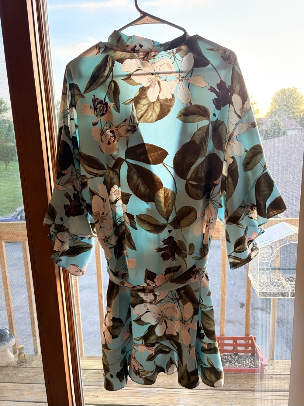 Victoria’s Secret Floral Robe size medium/large - Picture 5 of 5